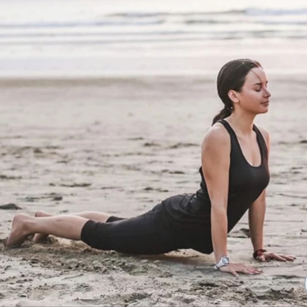 Black Racerback Tank Size 4 - Picture 3 of 3